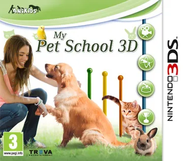 My Pet School 3D (Europe) (En,Fr,Ge,It,Es) box cover front